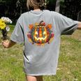 Fall Pumpkin Book Lover Spooky Librarian Teacher Halloween Women's Comfort Colors T-Shirt Back Print Grey Fall Pumpkin Book Lover Spooky Librarian Teacher Halloween Women's Comfort Colors T-Shirt Back Print Grey