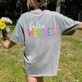 Feliz Viernes Happy Friday Spanish Teacher Friday Spanish Sp Women's Comfort Colors T-Shirt Back Print Grey Feliz Viernes Happy Friday Spanish Teacher Friday Spanish Sp Women's Comfort Colors T-Shirt Back Print Grey