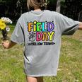 Field Day Yellow Team For Teacher Kids Field Day Games Women's Comfort Colors T-Shirt Back Print Grey Field Day Yellow Team For Teacher Kids Field Day Games Women's Comfort Colors T-Shirt Back Print Grey