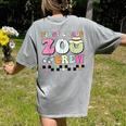 Field Zoo Trip Shirt For Teacher First Grade Crew For Men Women Kids Women's Comfort Colors T-Shirt Back Print Grey Field Zoo Trip Shirt For Teacher First Grade Crew For Men Women Kids Women's Comfort Colors T-Shirt Back Print Grey