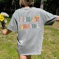 First Grade Dream Team First Day Of 1st Grade Teachers For Men Women Women's Comfort Colors T-Shirt Back Print Grey First Grade Dream Team First Day Of 1st Grade Teachers For Men Women Women's Comfort Colors T-Shirt Back Print Grey