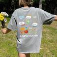 Friendship Inclusion Language Teacher It Starts With Hello Women's Comfort Colors T-Shirt Back Print Grey Friendship Inclusion Language Teacher It Starts With Hello Women's Comfort Colors T-Shirt Back Print Grey