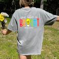 Your Future Is Bright Educator Teacher Student Women's Comfort Colors T-Shirt Back Print Grey Your Future Is Bright Educator Teacher Student Women's Comfort Colors T-Shirt Back Print Grey