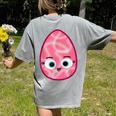 Good Egg Teacher Halloween Costume Group The Greg Egg Women's Comfort Colors T-Shirt Back Print Grey Good Egg Teacher Halloween Costume Group The Greg Egg Women's Comfort Colors T-Shirt Back Print Grey
