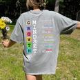 Growth Mindset Shirt Positive School Classroom Teacher Women's Comfort Colors T-Shirt Back Print Grey Growth Mindset Shirt Positive School Classroom Teacher Women's Comfort Colors T-Shirt Back Print Grey