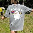 Halloween Books Librarian English Teacher Reader Reading Women's Comfort Colors T-Shirt Back Print Grey Halloween Books Librarian English Teacher Reader Reading Women's Comfort Colors T-Shirt Back Print Grey