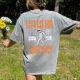 Halloween Lets Eat Kids Punctuation Teacher Women's Comfort Colors T-Shirt Back Print Grey Halloween Lets Eat Kids Punctuation Teacher Women's Comfort Colors T-Shirt Back Print Grey