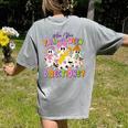 Halloween Floral Ghost Teacher Are You Falloween Directions Women's Comfort Colors T-Shirt Back Print Grey Halloween Floral Ghost Teacher Are You Falloween Directions Women's Comfort Colors T-Shirt Back Print Grey