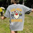 Halloween Read More Books Retro Costume Teacher Women Girls Women's Comfort Colors T-Shirt Back Print Grey