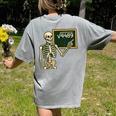 Halloween Skeleton 67 Meme Square Root 4489 Math Teacher Women's Comfort Colors T-Shirt Back Print Grey Halloween Skeleton 67 Meme Square Root 4489 Math Teacher Women's Comfort Colors T-Shirt Back Print Grey