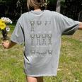 Halloween Skeleton Math Fraction Teacher Men Women Women's Comfort Colors T-Shirt Back Print Grey Halloween Skeleton Math Fraction Teacher Men Women Women's Comfort Colors T-Shirt Back Print Grey