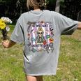 Halloween Skeleton Teacher I'Ll Just Wait Until It's Quiet Women's Comfort Colors T-Shirt Back Print Grey Halloween Skeleton Teacher I'Ll Just Wait Until It's Quiet Women's Comfort Colors T-Shirt Back Print Grey