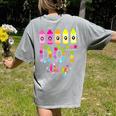 Happy Dot Day 2025 Teacher Kids Girls Colorful Polka Dot Day Women's Comfort Colors T-Shirt Back Print Grey Happy Dot Day 2025 Teacher Kids Girls Colorful Polka Dot Day Women's Comfort Colors T-Shirt Back Print Grey