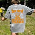 Hard Being The Best Auto Mechanics Teacher For Men Women Kids Women's Comfort Colors T-Shirt Back Print Grey Hard Being The Best Auto Mechanics Teacher For Men Women Kids Women's Comfort Colors T-Shirt Back Print Grey