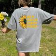 We Can Do Hard Things Kids Teacher Back To School Women's Comfort Colors T-Shirt Back Print Grey We Can Do Hard Things Kids Teacher Back To School Women's Comfort Colors T-Shirt Back Print Grey
