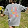 You Can Do Hard Things Teacher For Men Women Girls Kids Women's Comfort Colors T-Shirt Back Print Grey You Can Do Hard Things Teacher For Men Women Girls Kids Women's Comfort Colors T-Shirt Back Print Grey