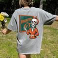 Haunted By 6-7 Six Seven 67 Math Teacher Halloween Skeleton Women's Comfort Colors T-Shirt Back Print Grey Haunted By 6-7 Six Seven 67 Math Teacher Halloween Skeleton Women's Comfort Colors T-Shirt Back Print Grey