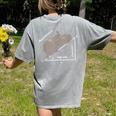 Hippotenuse Hippo Angle Function Hypotenuse Math Teacher Women's Comfort Colors T-Shirt Back Print Grey Hippotenuse Hippo Angle Function Hypotenuse Math Teacher Women's Comfort Colors T-Shirt Back Print Grey