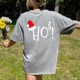 Ho Cubed Shirt Math Teacher Xmas For Men Women Kids Women's Comfort Colors T-Shirt Back Print Grey Ho Cubed Shirt Math Teacher Xmas For Men Women Kids Women's Comfort Colors T-Shirt Back Print Grey