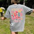 Howdy Pre-K Cowgirls Teacher Back To School Women's Comfort Colors T-Shirt Back Print Grey Howdy Pre-K Cowgirls Teacher Back To School Women's Comfort Colors T-Shirt Back Print Grey