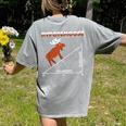 Hypotemoose Mathematics Teacher Mathematician Math Geek Women's Comfort Colors T-Shirt Back Print Grey