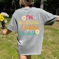 I’m Bilingual I Haha And Jaja Spanish Teacher Bilingual For Men Women Girls Kids Women's Comfort Colors T-Shirt Back Print Grey