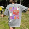 It's a Bootiful Day To Make Music Halloween Music Teacher Women's Comfort Colors T-Shirt Back Print Grey It's a Bootiful Day To Make Music Halloween Music Teacher Women's Comfort Colors T-Shirt Back Print Grey