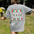 Jolliest Bunch Of Teachers Aides This Side Of Homeroom Women's Comfort Colors T-Shirt Back Print Grey