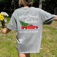 Jolliest Bunch Of Teachers This Side Of The Hallway Women's Comfort Colors T-Shirt Back Print Grey Jolliest Bunch Of Teachers This Side Of The Hallway Women's Comfort Colors T-Shirt Back Print Grey