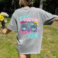 Kindergarten Is My Jam Cute Teacher Shirt 80's 90's Styl Women's Comfort Colors T-Shirt Back Print Grey Kindergarten Is My Jam Cute Teacher Shirt 80's 90's Styl Women's Comfort Colors T-Shirt Back Print Grey