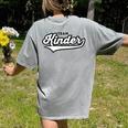 Kindergarten TEAM School Teacher Kinder Baseball-Style Shirt Women's Comfort Colors T-Shirt Back Print Grey Kindergarten TEAM School Teacher Kinder Baseball-Style Shirt Women's Comfort Colors T-Shirt Back Print Grey