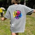 Let The Games Begin Field Day Fun Day Teachers Boys Girls Women's Comfort Colors T-Shirt Back Print Grey Let The Games Begin Field Day Fun Day Teachers Boys Girls Women's Comfort Colors T-Shirt Back Print Grey