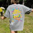 Can I Lick It Periodic Table Science Teacher Men Women Women's Comfort Colors T-Shirt Back Print Grey
