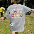 Literacy Is My Jam And I'm Here To Spread Literacy Teacher Women's Comfort Colors T-Shirt Back Print Grey Literacy Is My Jam And I'm Here To Spread Literacy Teacher Women's Comfort Colors T-Shirt Back Print Grey
