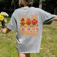 I Love My Kindergarten Turkeys Thanksgiving Teacher Students Women's Comfort Colors T-Shirt Back Print Grey I Love My Kindergarten Turkeys Thanksgiving Teacher Students Women's Comfort Colors T-Shirt Back Print Grey