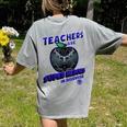 Marvel Teachers Are Super Heroes In Disguise Panther Women's Comfort Colors T-Shirt Back Print Grey Marvel Teachers Are Super Heroes In Disguise Panther Women's Comfort Colors T-Shirt Back Print Grey