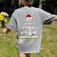 Math Equation Merry Xmas Season Teacher Christmas Tree Women's Comfort Colors T-Shirt Back Print Grey Math Equation Merry Xmas Season Teacher Christmas Tree Women's Comfort Colors T-Shirt Back Print Grey