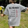 Math Graphs Mathematics Math Teacher Women's Comfort Colors T-Shirt Back Print Grey Math Graphs Mathematics Math Teacher Women's Comfort Colors T-Shirt Back Print Grey