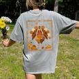 Math Turkey Teacher Thanksgiving Geometric Pi Equation Women's Comfort Colors T-Shirt Back Print Grey Math Turkey Teacher Thanksgiving Geometric Pi Equation Women's Comfort Colors T-Shirt Back Print Grey