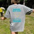 Mathletics Working On My Quads Algebra Math Teacher Women's Comfort Colors T-Shirt Back Print Grey Mathletics Working On My Quads Algebra Math Teacher Women's Comfort Colors T-Shirt Back Print Grey