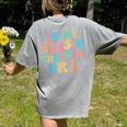 In My Music Teacher Era Back To School Squad Music Teacher Women's Comfort Colors T-Shirt Back Print Grey In My Music Teacher Era Back To School Squad Music Teacher Women's Comfort Colors T-Shirt Back Print Grey