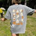 Music Teacher Orchestra Shirt Spooky Halloween Ghost Band Women's Comfort Colors T-Shirt Back Print Grey Music Teacher Orchestra Shirt Spooky Halloween Ghost Band Women's Comfort Colors T-Shirt Back Print Grey