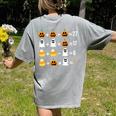 Order Of Operations Quiz Pumpkin Halloween Math Teacher Women's Comfort Colors T-Shirt Back Print Grey Order Of Operations Quiz Pumpkin Halloween Math Teacher Women's Comfort Colors T-Shirt Back Print Grey