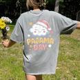 Pajama Day School Spirit Week Fun Cloud Teacher Women's Comfort Colors T-Shirt Back Print Grey Pajama Day School Spirit Week Fun Cloud Teacher Women's Comfort Colors T-Shirt Back Print Grey
