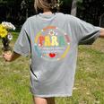 Paras Make It Possible Paraprofessional Teacher Assistant Women's Comfort Colors T-Shirt Back Print Grey