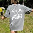Parents Teacher Association Team Supporter PTA President Women's Comfort Colors T-Shirt Back Print Grey