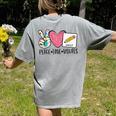 Peace Love Visuals Special Education Teacher Dream Team Women's Comfort Colors T-Shirt Back Print Grey Peace Love Visuals Special Education Teacher Dream Team Women's Comfort Colors T-Shirt Back Print Grey