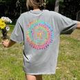 Pi Day Math Teacher Tie Dye Spiral Pi 314 Pi Day Women's Comfort Colors T-Shirt Back Print Grey Pi Day Math Teacher Tie Dye Spiral Pi 314 Pi Day Women's Comfort Colors T-Shirt Back Print Grey