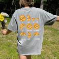 Pizza Slice Fraction Math Teacher Back To School Educational Women's Comfort Colors T-Shirt Back Print Grey Pizza Slice Fraction Math Teacher Back To School Educational Women's Comfort Colors T-Shirt Back Print Grey