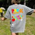 Pre-k Where The Adventure Begins First Day Of Prek Teacher Women's Comfort Colors T-Shirt Back Print Grey Pre-k Where The Adventure Begins First Day Of Prek Teacher Women's Comfort Colors T-Shirt Back Print Grey
